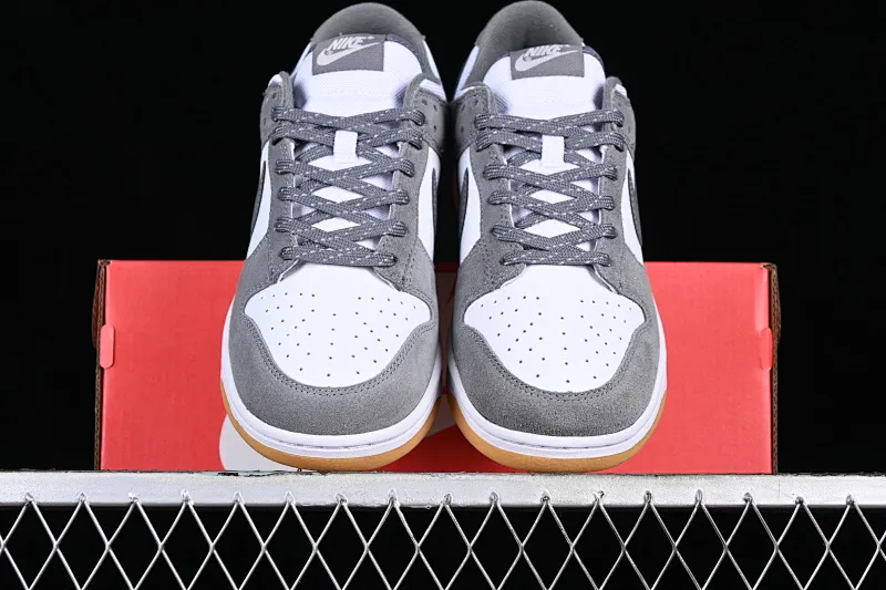 All categories Nk SB Dunk series Nk SB Dunk Low low-top sneakers Nk Dunk Low "Grey Gum" dark gray suede SB low-top casual sports skateboard shoes FV0389-100
